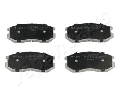 Комплект тормозных колодок, дисковый тормоз JAPANPARTS PA-528AF