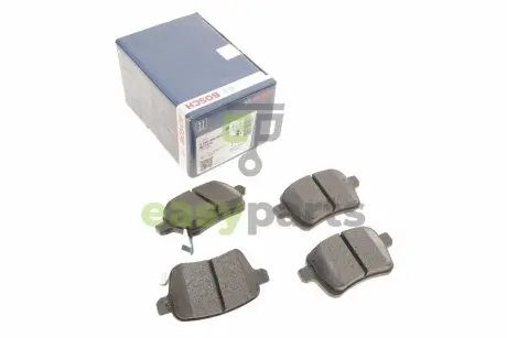 Колодки гальмівні (задні) Fiat 500L 13-/Tipo 15- BOSCH 0986494802