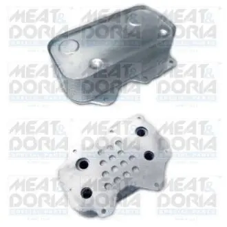 MEATDORIA VW масляний радіатор Audi A6/8 3.7/4.2 99-,Phaeton 4.2 MEAT&DORIA 95075