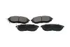 Гальмівні колодки пер. Subaru Legacy IV/Outback 03- (akebono) KAVO PARTS KBP-8020 (фото 1)