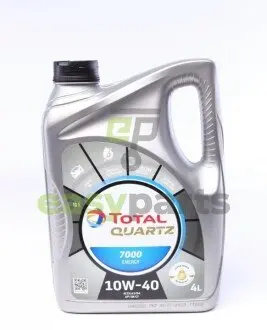 Олива 10W40 Quartz 7000 Energy (4L) (MB229.3/VW505.00) (201536/167638) TOTAL 214113