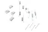 Комплект пружинок колодок ручника Kia Sportage 2.0i/2.0TD 94-03 BOSCH 1987475387 (фото 2)