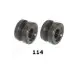 NISSAN втулка заднього стаб нижн. PICK UP (2шт.) 22mm JAPANPARTS RU-114 (фото 1)