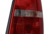 VW ліхтар задн (з лампами розжарювання червоний прав.Touran 03-06 HELLA 2VP 008 759-061 (фото 1)
