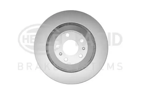 Гальмівний диск зад. A8/Phaeton/Coninental 02- 3.0-6.0 (Нз PRO) HELLA 8DD355129-801