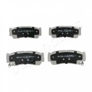 Комплект гальмівних колодок, дискове гальмо JAPANPARTS PP-H08AF