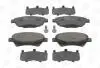 Колодки тормозные дисковые передние Renault Megane II (01-12) CHAMPIO CHAMPION 573124CH (фото 1)
