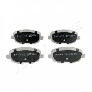 Тормозные колодки передн. LANCIA YPSILON 1.2-1.4 03 JAPANPARTS PA-0025AF