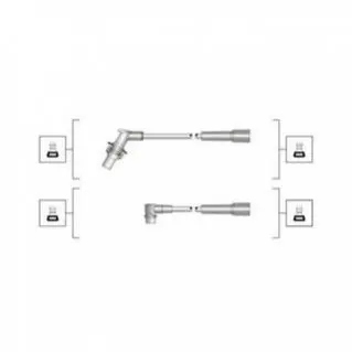 Високовольтні дроти RENAULT LAGUNA 1.8, 2.0 MAGNETI MARELLI 941319170030