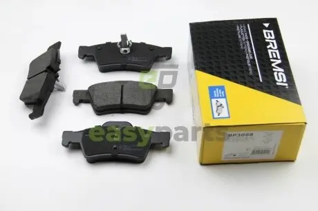 Гальмівні колодки зад. MB E/S-клас (W211/W212/W220/W221) 99- BREMSI BP3088