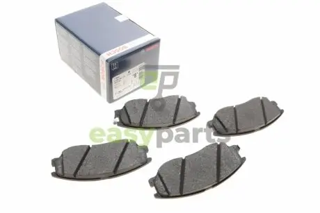 Колодки гальмівні (передні) Hyundai Terracan/Equus/Kia Amanti 99- BOSCH 0986494347