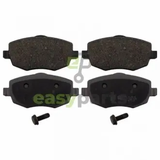 FEBI FIAT гальмівні колодки передн. LANCIA YPSILON 1.2-1.4 03 FEBI BILSTEIN 116098