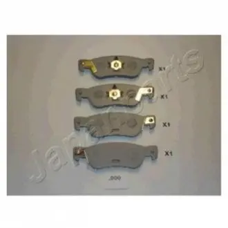 Комплект тормозных колодок, дисковый тормоз JAPANPARTS PP-900AF