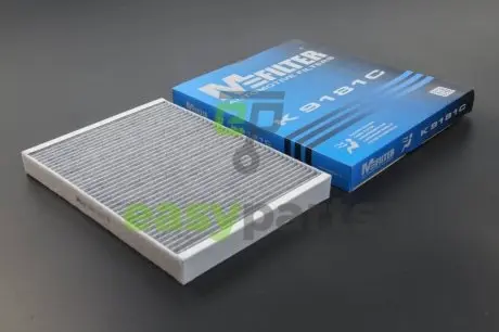 Фільтр салону Audi A4/ A5/ Q5/ Q7 2.0-3.0 TDI 15- (вугільний) M-FILTER K 9181C