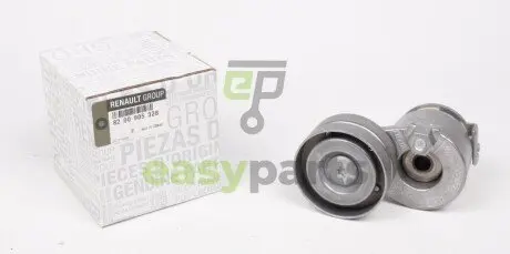 Натягувач ременя генератора Megane II/III 1.9dCi/2.0 TCe 03- RENAULT / DACIA 8200905328