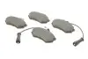 Колодки гальмівні (передні) Audi 80/100 -90 (з датчиком) BOSCH 0986466693 (фото 2)