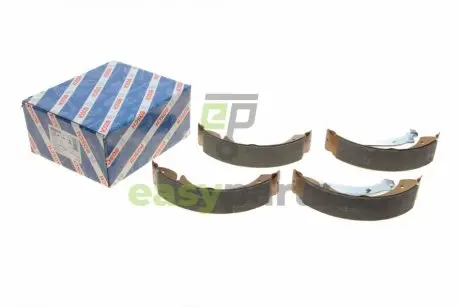 Колодки гальмівні (задні) Renault Espace 96-00 (барабанные) (228.6x41.5) BOSCH 0986487749