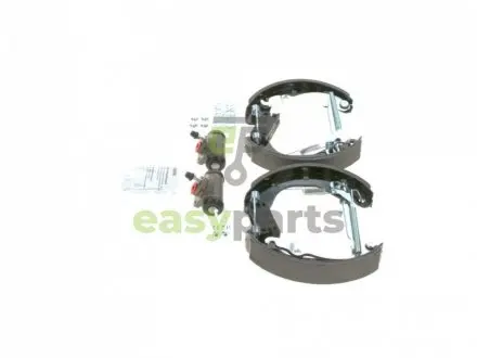 Гальмівні колодки задні (бараб.) Opel Corsa B/Astra F/Tigra BOSCH 0204114581