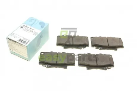 Колодки гальмівні (передні) Toyota Land Cruiser 100 98-07/Prado 02-10/Lexus LX 98-08 BLUE PRINT ADT342124