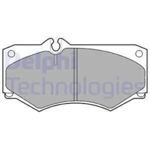 DB гальмівні колодки перед. W463207-508,VW LT 40, 45 Delphi LP468