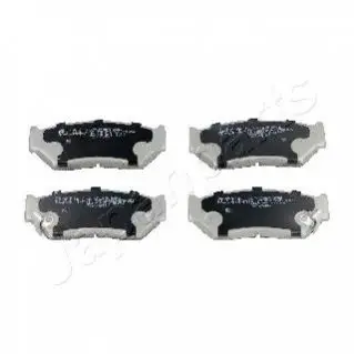 Комплект тормозных колодок, дисковый тормоз JAPANPARTS PA-897AF