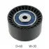 SKF CITROEN ролик C2, C3, C4 1.4  03-, Peugeot 206,207,307 VKM 23258