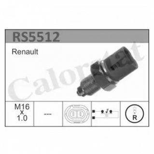 RENAULT вимикач світла заднього ходу 21,25,Trafic Vernet RS5512