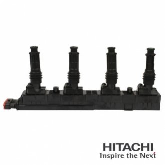 HITACHI OPEL Катушка зажигания 1.2/1.4: Astra G, Corsa B/C HITACHI (HÜCO) 2503816