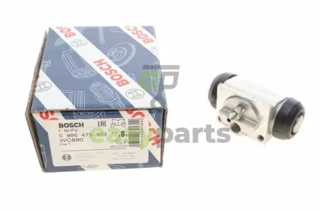 Циліндр гальмівний (задній) Fiat Brava 95-01/Bravo I 95-01 (d=22mm) BOSCH 0986475904