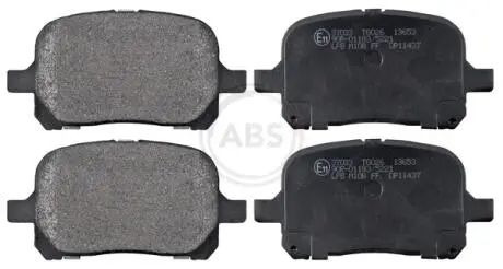 Гальмівні колодки пер. Avalon/Camry/ES/Mark/RX (96-06) A.B.S. 37033