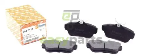 Колодки тормозные (задние) Fiat Scudo/Peugeot Expert 07- AUTOTECHTEILE 504 0171