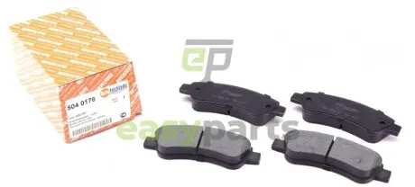 Колодки тормозные (задние) Fiat Ducato/Peugeot Boxer 06- AUTOTECHTEILE 504 0176