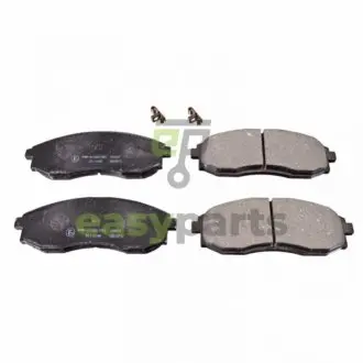 HYUNDAI гальмівні колодки передн.H1, H100 97- BLUE PRINT ADG04273
