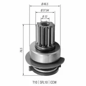 Бендикс [z=10] VW 1.6/1.8 [940113020223] MAGNETI MARELLI AMB0223