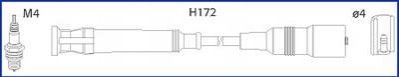 HITACHI BMW Комплект высоковольтных проводов E36 1.6 93- HITACHI (HÜCO) 134763