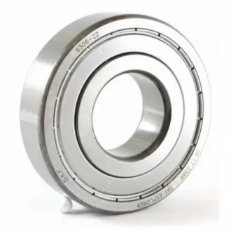 Підшипник кульковий 6306 2Z 30*72*19 (мет. сальники) SKF 6306-2Z