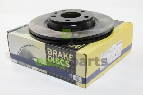 Гальмівний диск перед. Audi A4/VW Passat B6 94- (280x22) BREMSI CD7708V (фото 1)