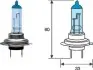 MAGNETI MARELLI H7 12V 55W BLUE LIGHT Автолампа (4000k) H7 12 BL