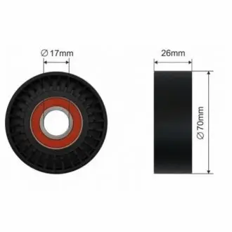 FORD Натяжной ролик(17x70x26)(пл) Galaxy 2,0-2,3 -06 CX CX0192