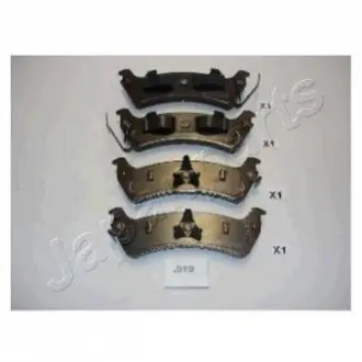 JEEP гальмівні колодки задні Grand Cherokee JAPANPARTS PP-019AF