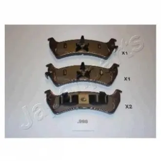 JEEP Тормозные колодки задние Grand Cherokee JAPANPARTS PP-998AF