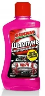 0.25л Шампунь для мойки автомобиля (конц. 1:320) RUNWAY RW2504