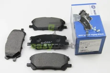 Гальмівні колодки пер. Lexus RX 03-08 (sumitomo) HELLA 8DB 355 010-071