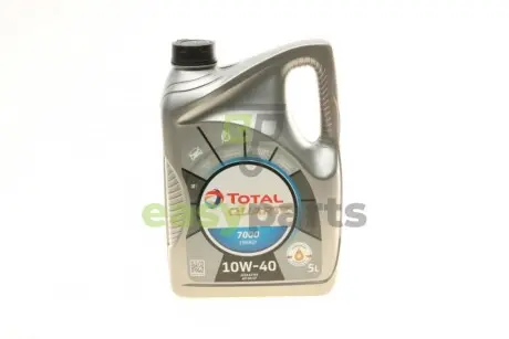 201537/214114 Олива двигуна 5L Quartz Energy 7000 10W40 TOTAL 216678