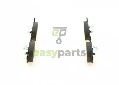 Гальмівні колодки перед. VW Golf III, Polo 95-01 BOSCH 0986424347