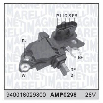 Реле-регулятор генератора (28V) DAF DB MAGNETI MARELLI AMP0298