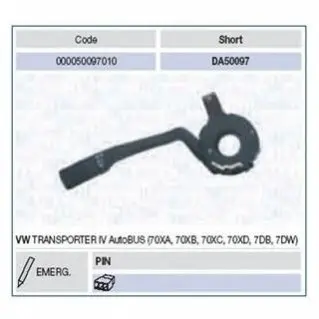 VW перемикач на рул. колод. T4 91-95 MAGNETI MARELLI DA50097