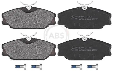 Тормозные колодки пер. Clio/Megane/Laguna 93- (TRW) A.B.S. 37138