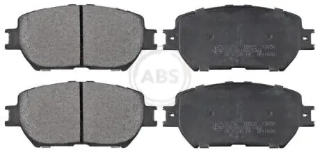 Гальмівні колодки пер. Toyota Camry 96-06 (akebono) A.B.S. 37356
