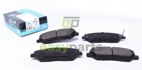 Колодки гальмівні (передні) Hyundai Santa Fe 2.0-2.7 05-/ Kia Sorento 2.0-2.4 09-15 KAVO PARTS KBP-3023